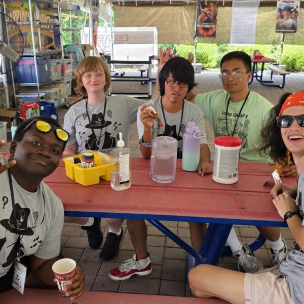 campers dining