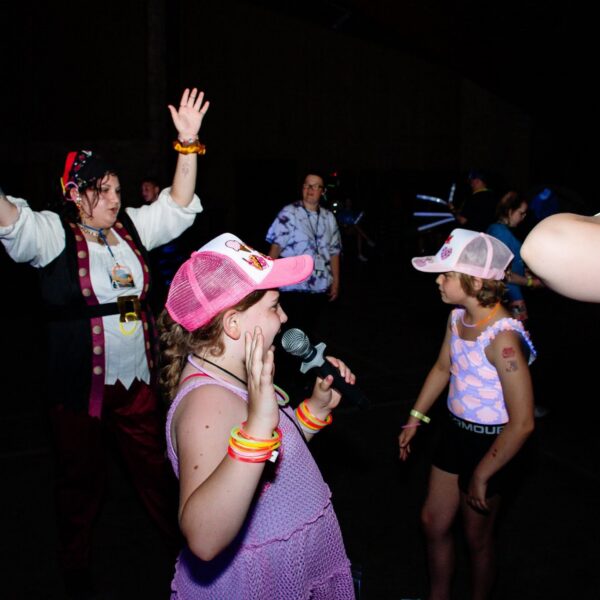 campers dancing